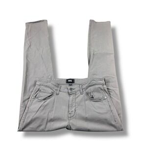 Paige Lennox Gray Slim Fit Denim Jeans Mens Sz 31x32 Stretch GUC